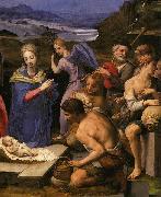 Angelo Bronzino The Adoration of the Shepherds oil on canvas